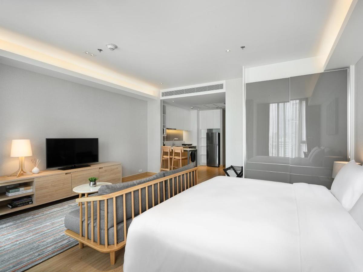 Oakwood Suites Bangkok Kültér fotó Studio